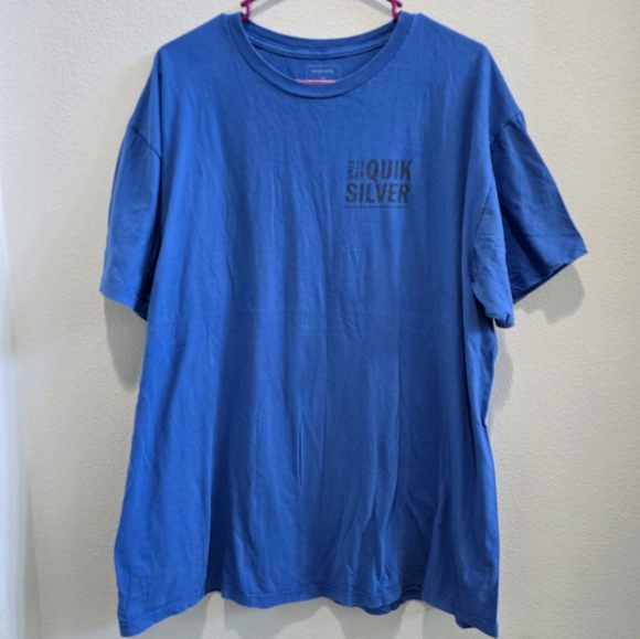 Quicksilver blue long sleeved t-shirt size XXL - Picture 1 of 5